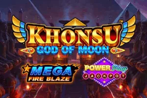 Mega Fire Blaze: Khonsu God of Moon PowerPlay Jackpot - SUPERBET388