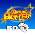 Tens or Better 50 Hand - SUPERBET388