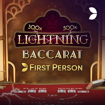 First Person Lightning Baccarat - SUPERBET388